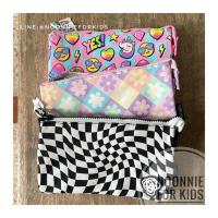 ราคา กระเป๋าดินสอขนาด A5 Smiggle Check Triple Pocket Pencil Case ใส่อุปกรณ์ได้ 3 ช่อง (43075485190)