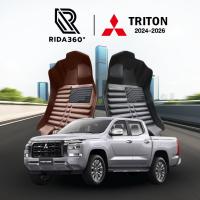 ราคา [RIDA360°] พรมรถยนต์ MITSUBISHI TRITON (4ประตู) 2024-2026 พรมปั๊มขึ้นรูปไร้รอยต่อ รับประกัน5ปี [158] (27755415008)