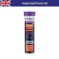 ราคา Sambucol Immuno Forte Effervescent Tablets (15 Tabs) – Black Elderberry + Vitamin C + Zinc (57400428280)