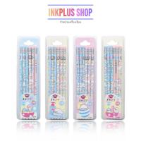 ราคา Mamegoma ดินสอดำ HB 12 แท่ง (6763603106)