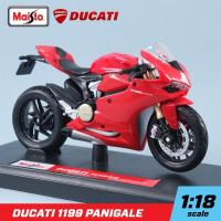 ราคา โมเดลรถ บิ๊กไบค์ Ducati 1199 Panigale สเกล 1:18 แบรนด์ Maisto โมเดล 1/18 (7639607221)