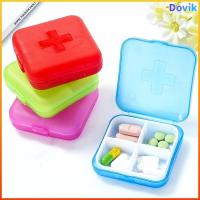 ราคา Dovik กล่องเก็บยาแบบพกพา สำหรับใส่ในกระเป๋า หรือกระเป๋าสะพายข้าง มีดีไซน์ป้องกันสองชั้น สําหรับเก็บยา วิตามิน น้ำมันปลา (44904290416)