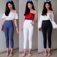 ราคา เดฟ 7 ส่วน ผ้าดับเบิ้ล ซิปข้าง (96042280)