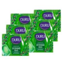 ราคา Duru Natural Olive Oil Extract ดูรู โอลีฟ ออยย์ สบู่ก้อน 150กรัม x 6ก้อน (24474339846)