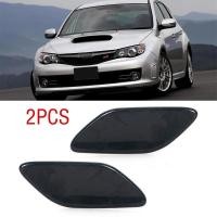 ราคา 1 คู่กันชนหน้าโคมไฟเครื่องซักผ้าหัวฉีดสเปรย์ฝาปิดสําหรับ Subaru Impreza WRX STI GH GR GV GE G12 G22 2008-2010 (55907677428)
