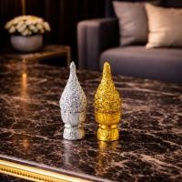 ราคา พานพุ่มเงินทอง เครื่องพุทธบูชาสำหรับตกแต่งหิ้งพระและโต๊ะหมู่บูชา งานประณีตสวยงาม PPT168 (53857419506)