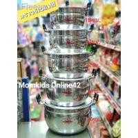 ราคา ร้านของเราเปิดตลอด 24 ชั่วโมง❈ตราจรเข้แท้ หม้อสองหู หม้ออลูมีเนียม **แยกขายเป็นใบ** เบอร์(18, 20, 22, 24, 26,28,30) (12205737358)