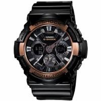 ราคา Casio นาฬิกาข้อมือ G-shock Standard Ana-Digital รุ่น GA-200RG-1A (Black) (261363108)