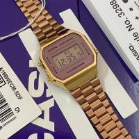 ราคา CASIO CASIO นาฬิกา รุ่น A168WECM-5 รุ่นคลาสสิค สายสแตนเลส กันน้ำ รหัส A168WECM-5DF (14081620757)