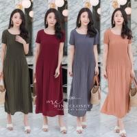 ราคา ชุดเดรสอัดพรีสสวยๆพร้อมส่ง (8863163931)