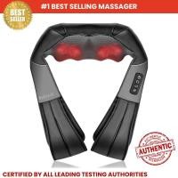 ราคา แผ่นแปะนวดหลังไหล่คอพร้อมความร้อน - เครื่องนวด Shiatsu ปรับผ่อนคลายของขวัญ Plug-in Comfort คอสีดําอุปกรณ์นวดทุกวันน้ําหนักเบา (42880810026)