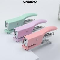 ราคา UAENAU เครื่องเย็บกระดาษโลหะ, Heavy Duty Binding Supplies คีมบรรจุภัณฑ์, Handy Candy Color 16 แผ่นความจุ Desktop Stapler Office (44181003153)