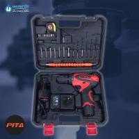 ราคา ชุดสว่านไร้สาย PITA 12V พร้อมแบตเตอรี่ 2 ก้อน ‼️ (4238536035)