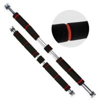 ราคา บาร์โหนติดประตู บาร์โหนดึงข้อ ปรับได้ 60-100 cm บาร์ดึงข้อ บาร์โหน บาร์โหนประตู ที่โหนบาร์ Chinup Bar (2939615666)