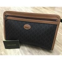 ราคา Longchamp Clutch หนังแคนวาส ซื้อจากฝรั่งเศษ ห้าง Lafayette (1196338667)