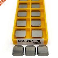 ราคา SEEN1203AFTNI NX2525 High Quality Turning Inserts Metal Lathe Tool Milling Cermet Turning Tool CNC (49356603532)