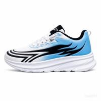 ราคา REEBOK รีบอค รองเท้าวิ่งผู้ชายและผู้หญิงนําเข้าพรีเมี่ยมสีขาวแสงสีฟ้ากีฬารองเท้าวิ่งรองเท้าผ้าใบลําลองแฟชั่นนุ่มสบายกันลื่น (55111312530)