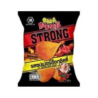 ราคา คารามูโจ้ แผ่นหยักซุปเปอร์ฮ๊อตชิลลี่ Karamucho Ridge Cut Super Hot Chili 40g. (50259533710)