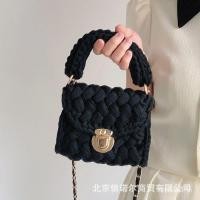 ราคา กระเป๋าถักมือ DIY ผ้าโครเชต์ สไตล์ Ins Hyuna สำหรับผู้หญิง (54208074219)