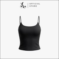 ราคา KHAEFASHION - BR106 Womens Basic Spaghetti Strap Tanktop Bra Stretch Material Plain Long Top Cool (49755004211)
