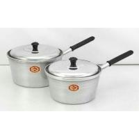 ราคา หม้ออลูมิเนียมมีด้าม หม้อต้มโจ๊ก หม้อมีที่จับ (ตราจระเข้) มี3ขนาด 16,18,20cm (5269978639)