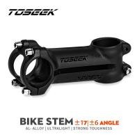 ราคา Toseek Black Matt อลูมิเนียมจักรยาน Stem MTB/Road Bike Mountain Handlebar Stem 6/17 องศา 60/70/90/100/110/120 มม. (28658194894)
