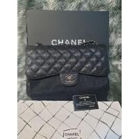 ราคา chanel classic jumbo flap Caviar bag (10017796267)