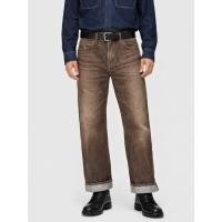 ราคา EDWIN 505ZX SELVEDGE DENIM JAPAN WIDE FIT STRAIGHT BROWN FADING (31) (49259434089)