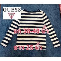 ราคา เสื้อแขนยาว ยี่ห้อ Guess ของแท้ 100% (23920655258)