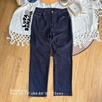 ราคา BANG BANG Dark Navy Regular Stretch Baggy Jeans กางเกงขายาว fit 33-34" • ของแท้ 100% (กางเกงขายาว) (52909474995)