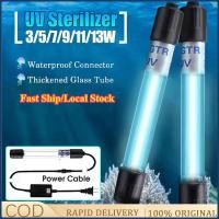 ราคา 5W/7W/11W ถังปลา UV ฆ่าเชื้อ Aquarium โคมไฟฆ่าเชื้อฆ่าเชื้อ UV Light กันน้ํา (57003154466)