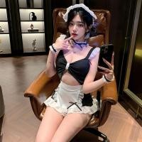 ราคา ชุดชั้นในแม่บ้านน่ารักเปิดเป้าเครื่องแบบสิ่งล่อใจคอสเพลย์บริสุทธิ์ปรารถนาเซ็กซี่เต้านมขนาดเล็กชุดนอนชุด2026.04.22 (53059360416)
