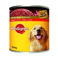 ราคา เพดดิกรีกระป๋องรสเนื้อ 700กรัม Pedigree Can With Beef 700g. [หมายเลขบาร์โค้ด 9310022726804 ] (48106256894)