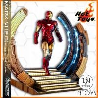 ราคา HOT TOYS - IRON MAN MARK VI / MARK 6 (2.0)​ WIYH SUIT-UP GANTRY - MMS688D53 - [ DIE CAST ] : THE AVENGERS (16792484575)