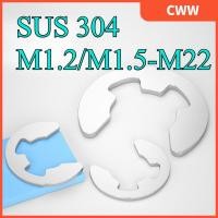 ราคา ตะขอสแตนเลส 304 ตะขอ e type แหวนเข็มกลัด หัวเข็มขัดเปิด M1.2/M1.5-M22CWW-KK-K (54354612388)