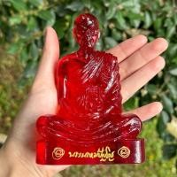 ราคา หลวงปู่ดู่แก้วแดง เนื้อเรซิ่น หน้าตัก3นิ้ว พร้อมรอยจารจากหลวงตาม้า (49906644349)