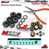 ราคา Super Roller Ninja Ball BRT Vario 125 150 Mio J Sporty ใหม่ Nmax Neo Aerox Alpha PCX ADV Beat Fi คาร์บูเรเตอร์ PCX ADV 150 160 Mio Sporty Mio M3 (55556313048)