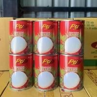 ราคา เงาะกระป๋องตราPti ชุด6กระป๋อง เงาะลูกใหญ่ (50501701565)