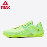 ราคา PEAK รองเท้าบาสเก็ตบอล รองเท้าผ้าใบกันลื่น สีเขียว DA521001 (42327477192)