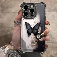 ราคา เคส Redmi Note 14 5G Note 14 Pro 5G Note 14 Pro+ A1 4G A2 4G A1 Plus A2 Plus 8 8A Pro 8A 8A Dual ป้องกันการลื่นไถลและทนต่อการสึกหรอ TPU ดอกไม้ผีเสื้อตกกรณีโทรศัพท์ (27980172950)