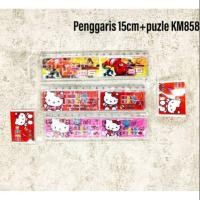 ราคา [MS] FANCY LINE / RULER 15CM + PUZZLE (27240370168)