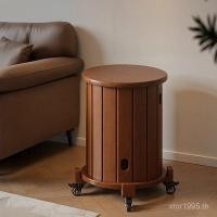 ราคา การจัดเก็บการจัดเก็บสามารถอุจจาระหนึ่งด้านขนาดเล็กสี่ในหนึ่งเดียวรอบอุจจาระซ้อนครัวเรือนมือถือห้องนั่งเล่นโซฟาไม้เนื้อแข็งด้านโต๊ะขนาดเล็กสามาร ฉัน (57658629751)