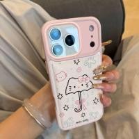 ราคา ร่มคิตตี้ เหมาะสําหรับเคสโทรศัพท์ Apple 17promax iPhone16/15/14 (43031071985)