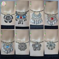 ราคา สร้อยคอโช๊คเกอร์อ่อน สร้อยคอโช๊คเกอร์สไตล์วินเทจ สไตล์ลานนา เครื่องประดับแฟชั่น PT Shop (47554218153)
