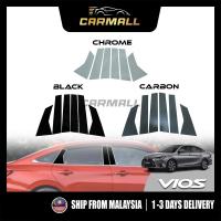 ราคา Toyota Vios AC100 เสาประตู Chrome หน้าต่างประตู PC Center เสา Trim Fit สําหรับ NGC102 2023-2026 CarMall Accessorie (41911030825)