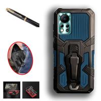 ราคา Infinix Hot 11s NFC Heavy Duty ทหารเกรดหัวเข็มขัด Hard Protection Shock Proof Grip ทนทาน Dual Layer เคสโทรศัพท์ฝาหลัง (49309042072)