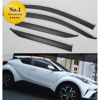 ราคา TOYOTA CHR กันสาด ขอบโครเมียม สำหรับรถยนต์ C-HR (1724782075)