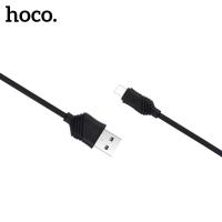 ราคา readystock HOCO X6 สายชาร์จ Micro-USB ชาร์จแบบเร็ว 2.4A ยาว 1 เมตร (รับประกัน 1 ปี) (11317582821)