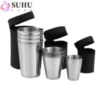 ราคา SUHU 4 ชิ้น Whisky เครื่องดื่มแก้ว,สแตนเลส 30 ml/70 ml/170 ml ถ้วยตั้งแคมป์,แบบพกพามินิพร้อมแก้วเบียร์ Drinkware (56611932615)