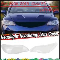 ราคา ซ้าย + ขวาสําหรับ 2006 07 08 09 10 11-15 Honda Civic FD ไฟหน้ารถเลนส์ฝาครอบหัวโคมไฟ Shade ด้านหน้า Auto Light ncsqqkjyx (43111746429)